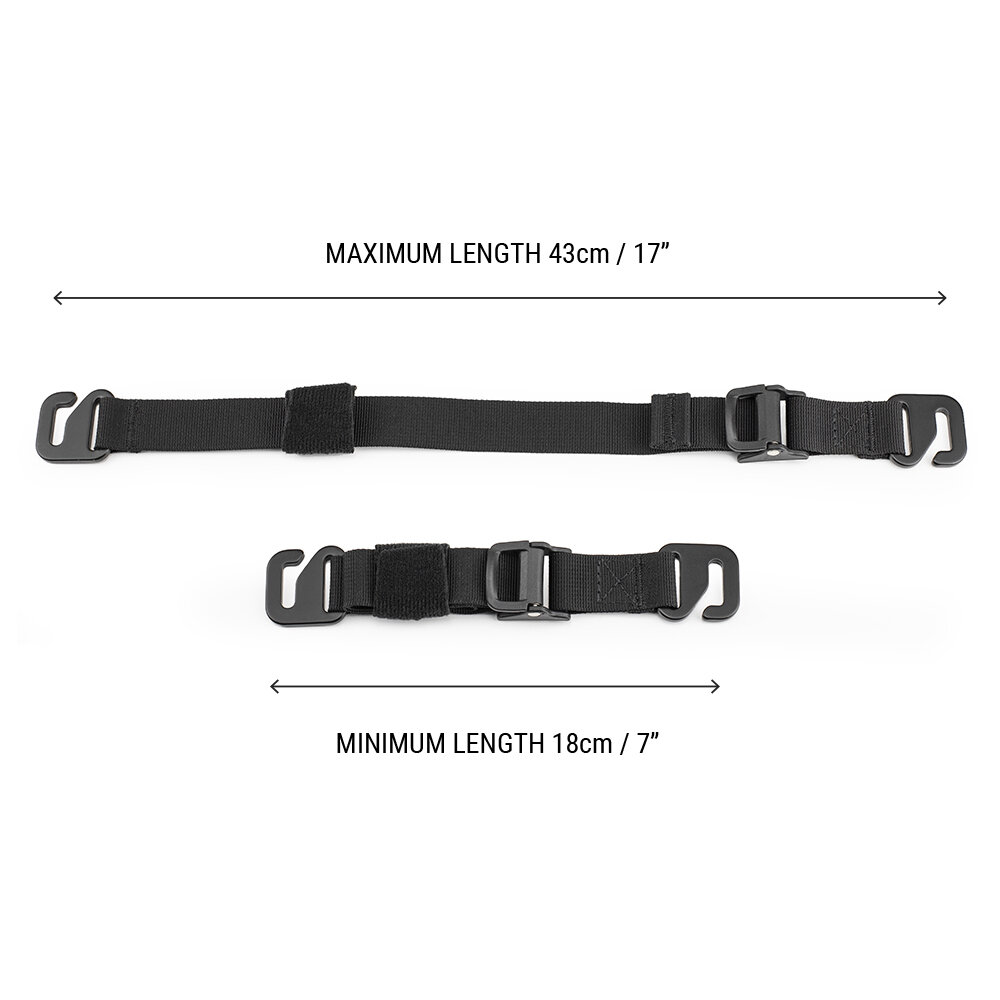 Kriega OS-Mini Cam Straps (Befestigungsriemen mit Haken)
